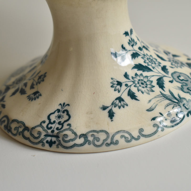 Antique Compotier Sarreguemines Moscou