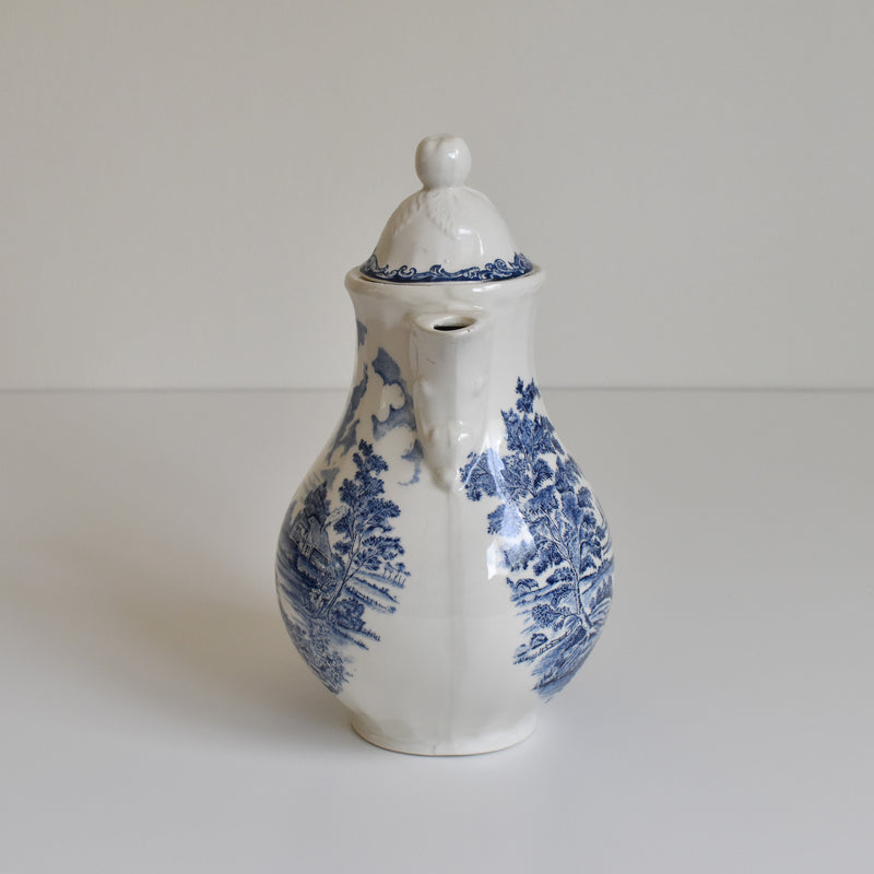 Vintage Coffee Pot, Lunéville, English Style