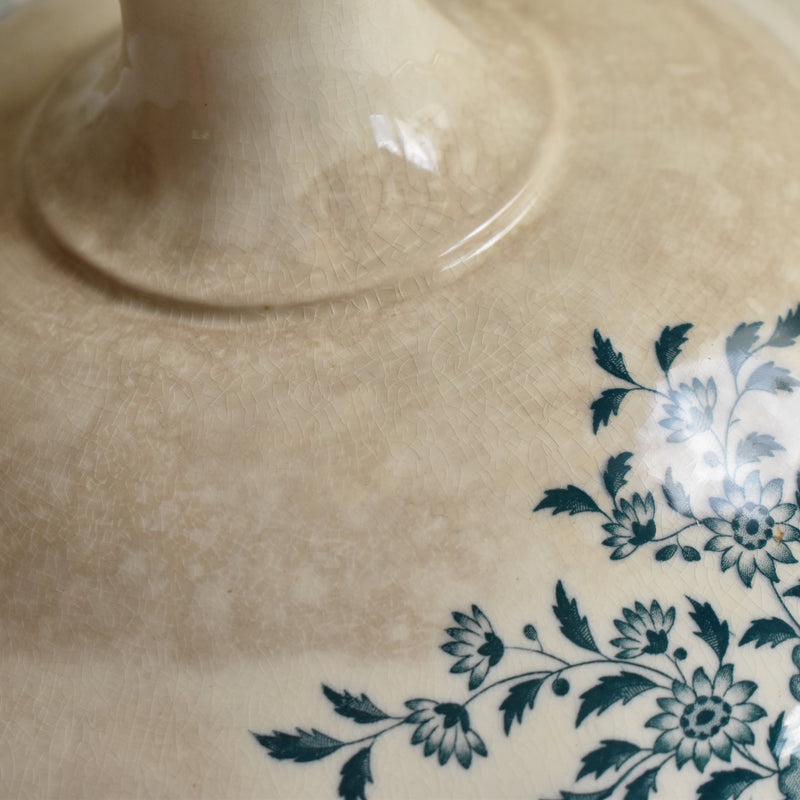 Antique Compotier Sarreguemines Moscou
