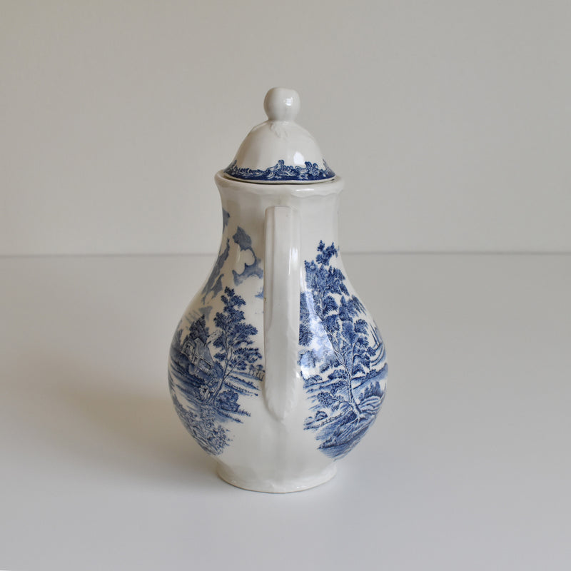 Vintage Coffee Pot, Lunéville, English Style