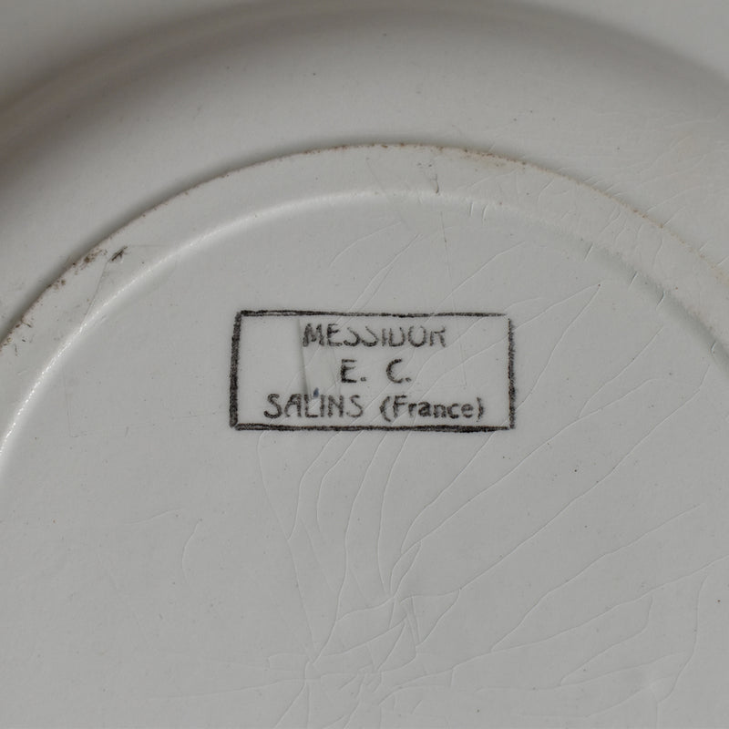 Vintage Deep Plate, Saran, Messidor I