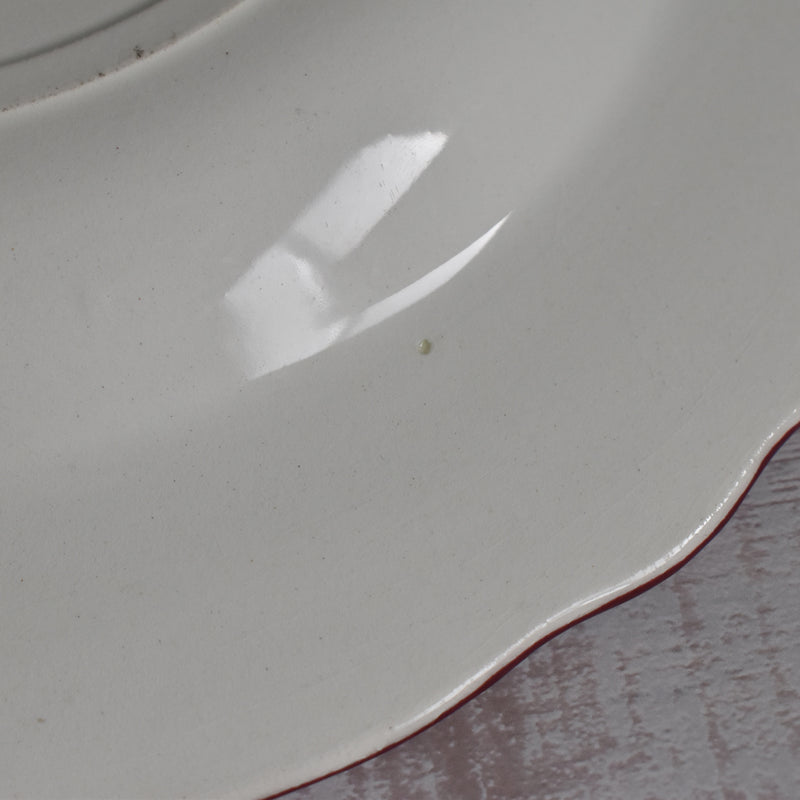 Vintage Deep Plate, Saran, Messidor I