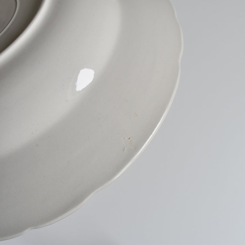 Vintage Deep Plate, Villeroy & Boch, White, B