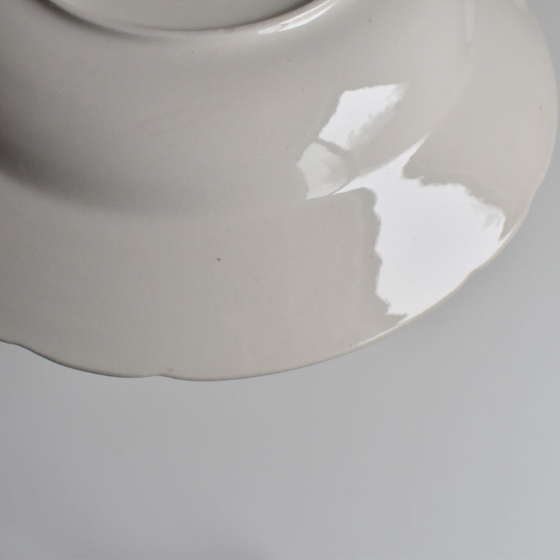 Vintage Deep Plate, Villeroy & Boch, White, B