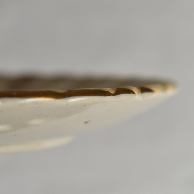 Antique Cup & Saucer, Sarreguemines Louis XV A