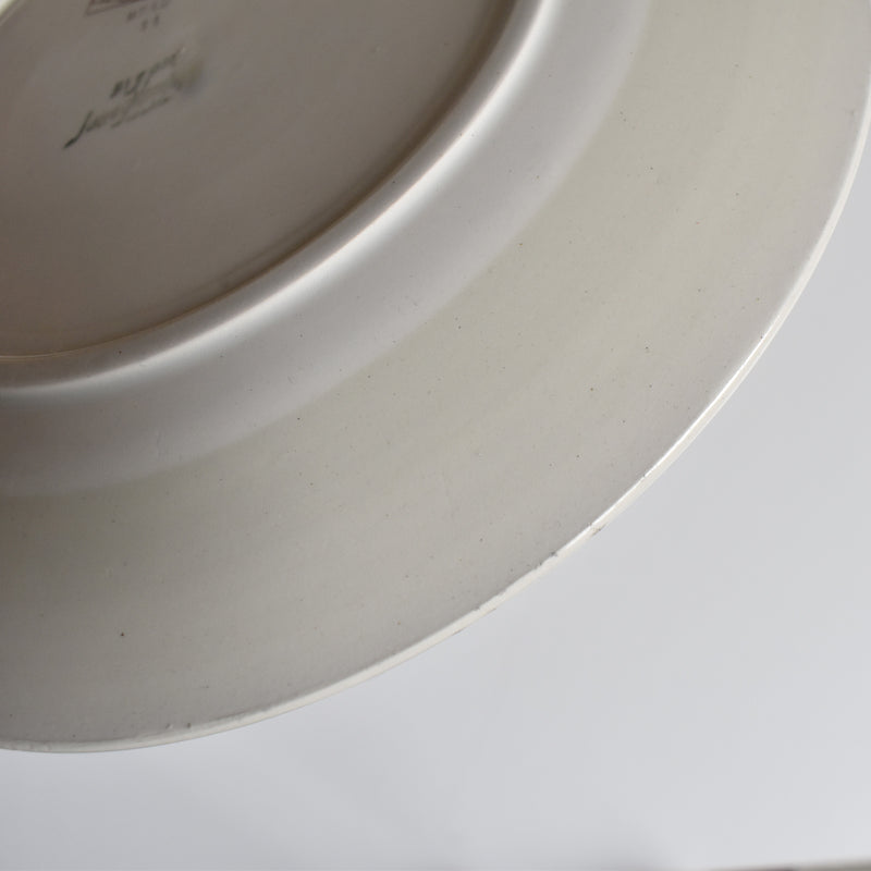 Vintage Dessert Plate, Digoin & Sarreguemines 9343 D
