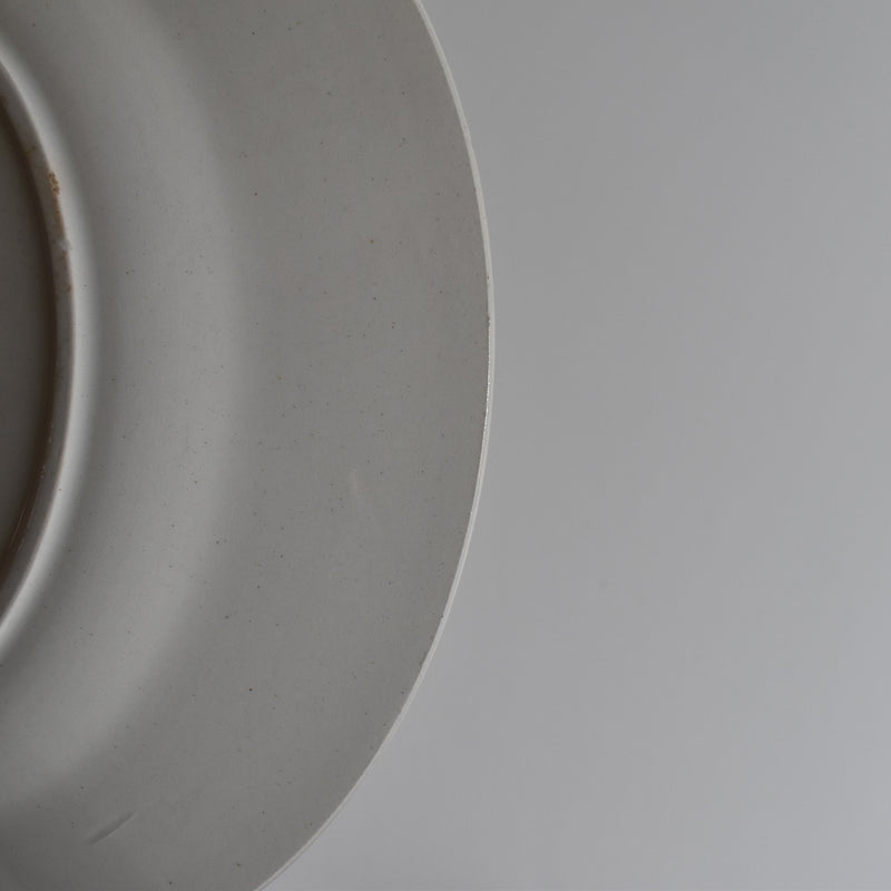 Antique Plate Gien Rivoli D