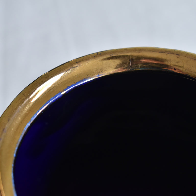 ア.ドラサンヴァル A.Dressinval シュガーポット ダークブルー A