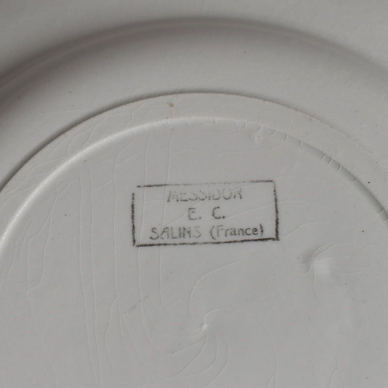Vintage Deep Plate, Saran, Messidor H