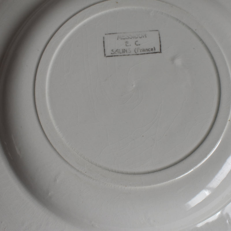 Vintage Deep Plate, Saran, Messidor H