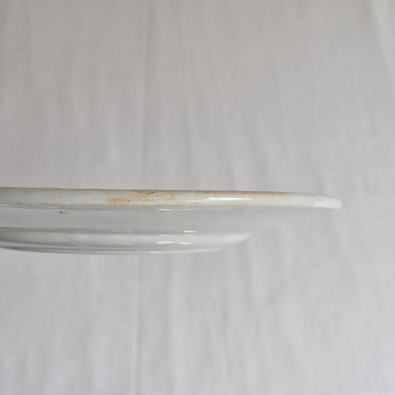 Antique Dessert Plate, Creil et Montereau, Relief A