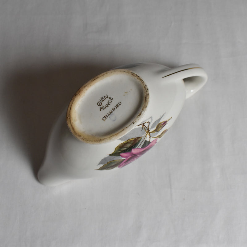 Vintage Gien Chambord Sauce Boat