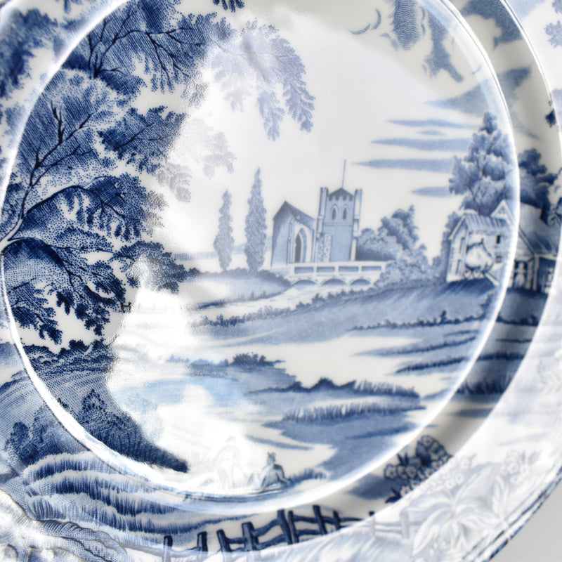 Vintage Plate: Lunéville English Style (Some on display at our Osaka store)