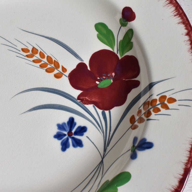 Vintage Deep Plate Saran Messidor G
