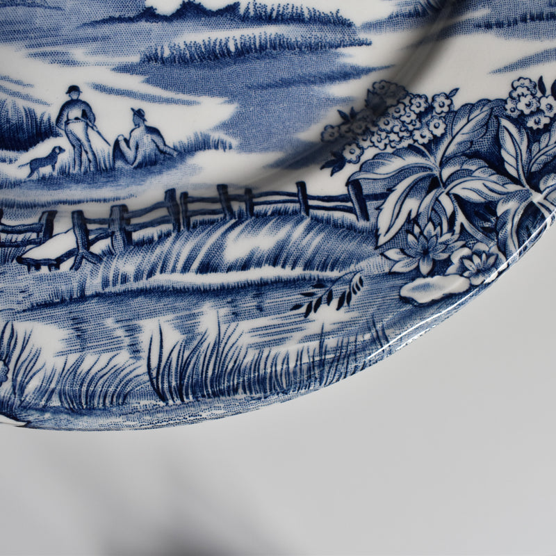 Vintage Plate: Lunéville English Style (Some on display at our Osaka store)