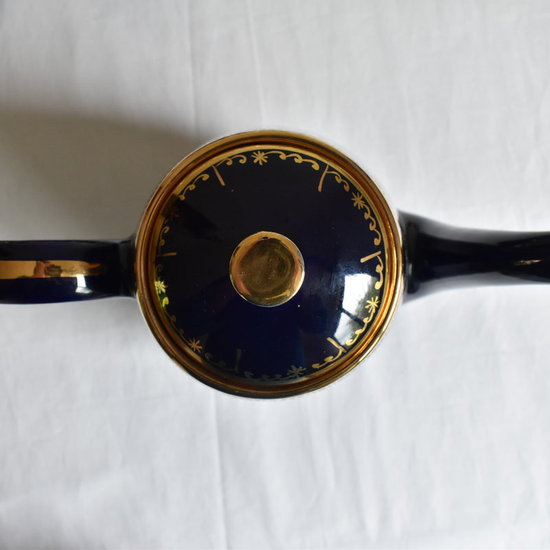 ア.ドラサンヴァル A.Dressinval コーヒーポット ダークブルー A