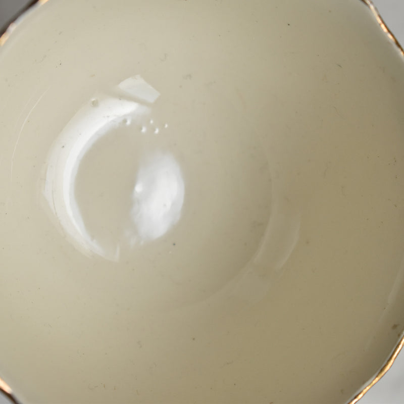 Antique Cup & Saucer, Sarreguemines Louis XV A