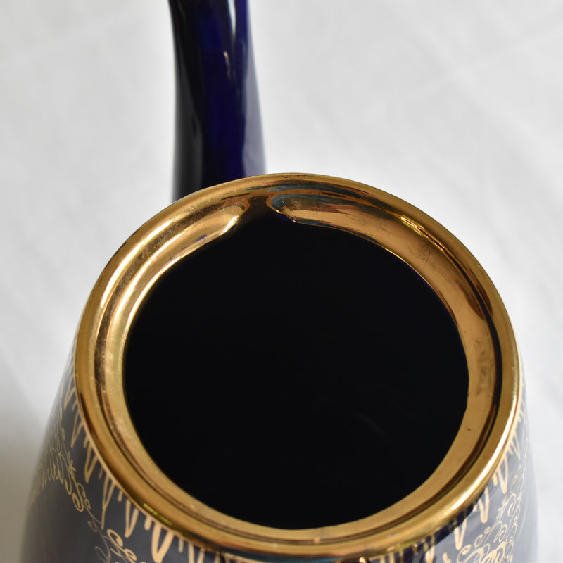 ア.ドラサンヴァル A.Dressinval コーヒーポット ダークブルー A