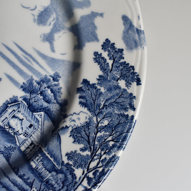 Vintage Plate: Lunéville English Style (Some on display at our Osaka store)