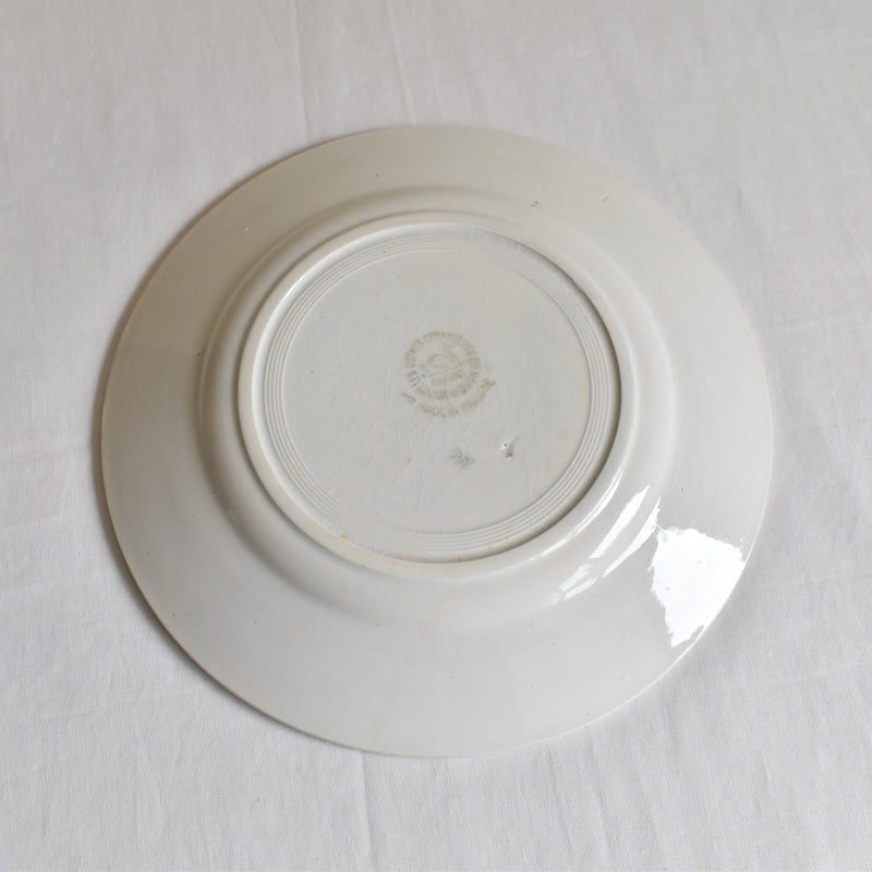 Vintage Plate Saint-Amand Guirlande Fleur B