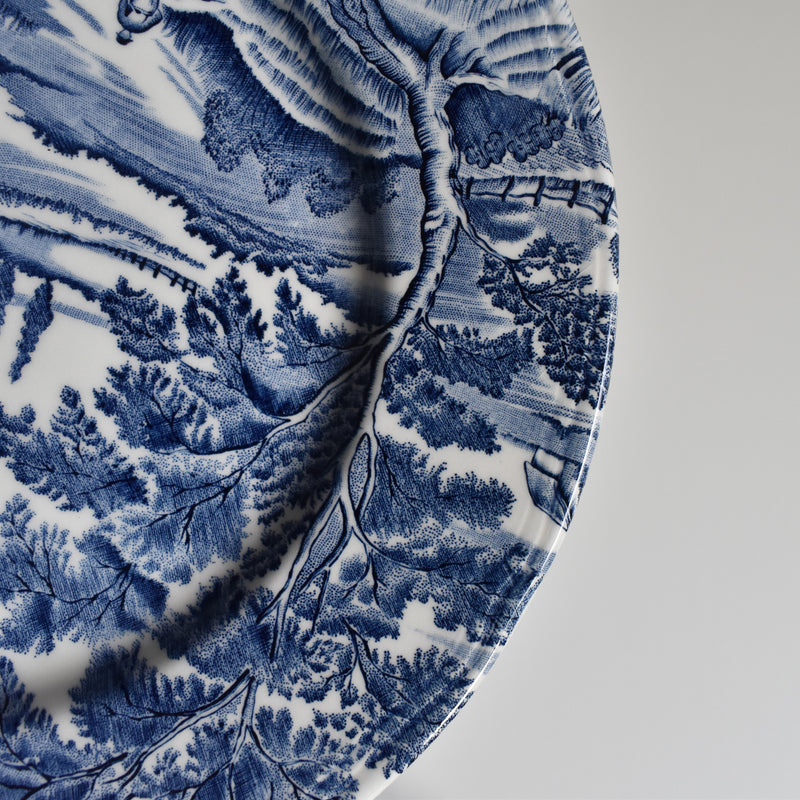 Vintage Plate: Lunéville English Style (Some on display at our Osaka store)