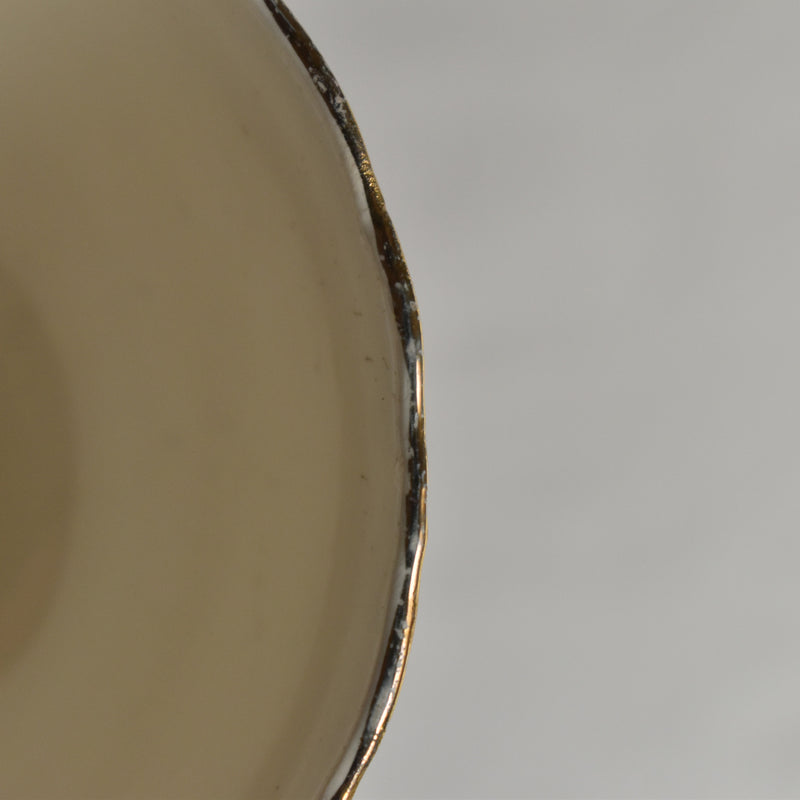 Antique Cup & Saucer, Sarreguemines Louis XV A