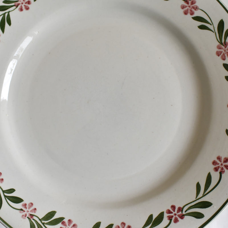 Vintage Plate Saint-Amand Guirlande Fleur B