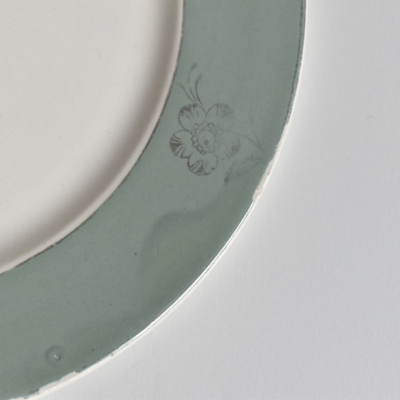 Vintage Dessert Plate, Digoin & Sarreguemines 9343 D