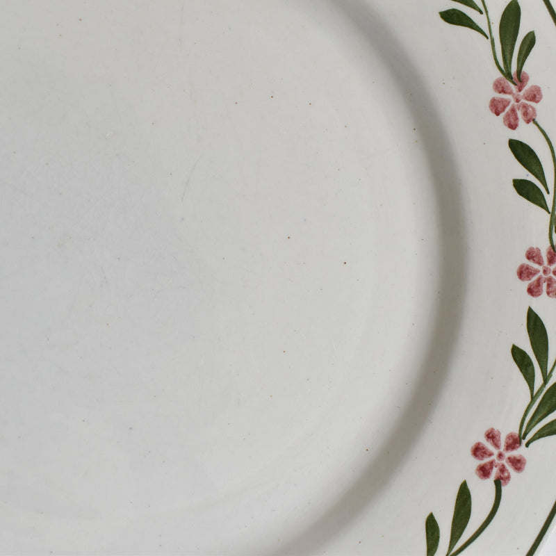 Vintage Plate Saint-Amand Guirlande Fleur B