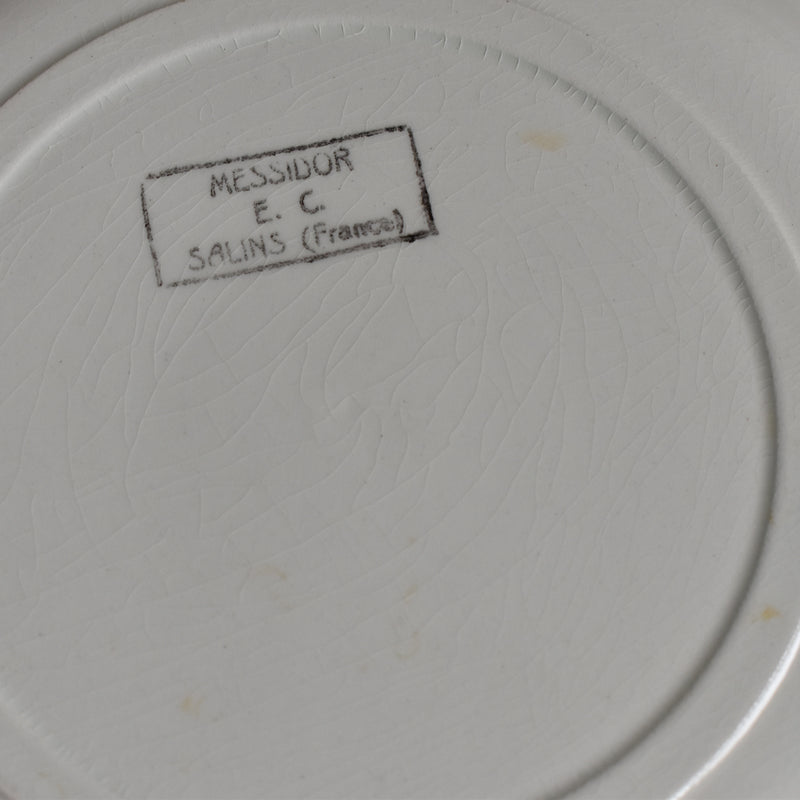Vintage Deep Plate Saran Messidor G