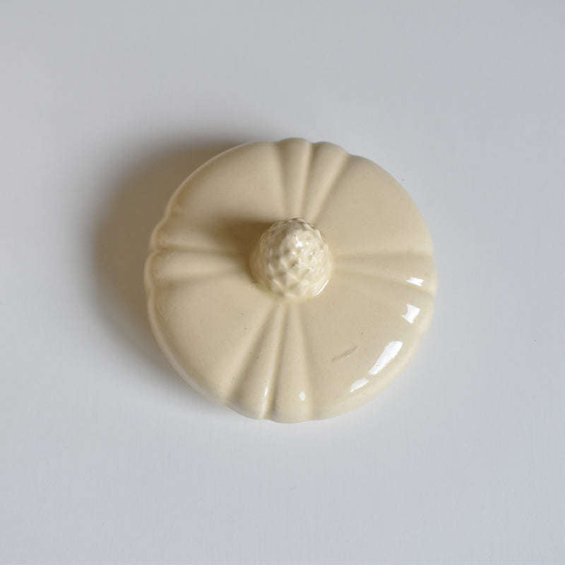 Vintage Sugar Pot, Digoin & Sarreguemines, Floral Rim