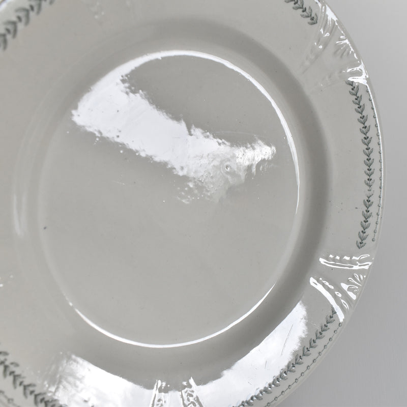 Antique Plate Gien Rivoli E