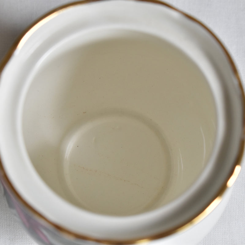 Vintage Sugar Pot Gien Chambord