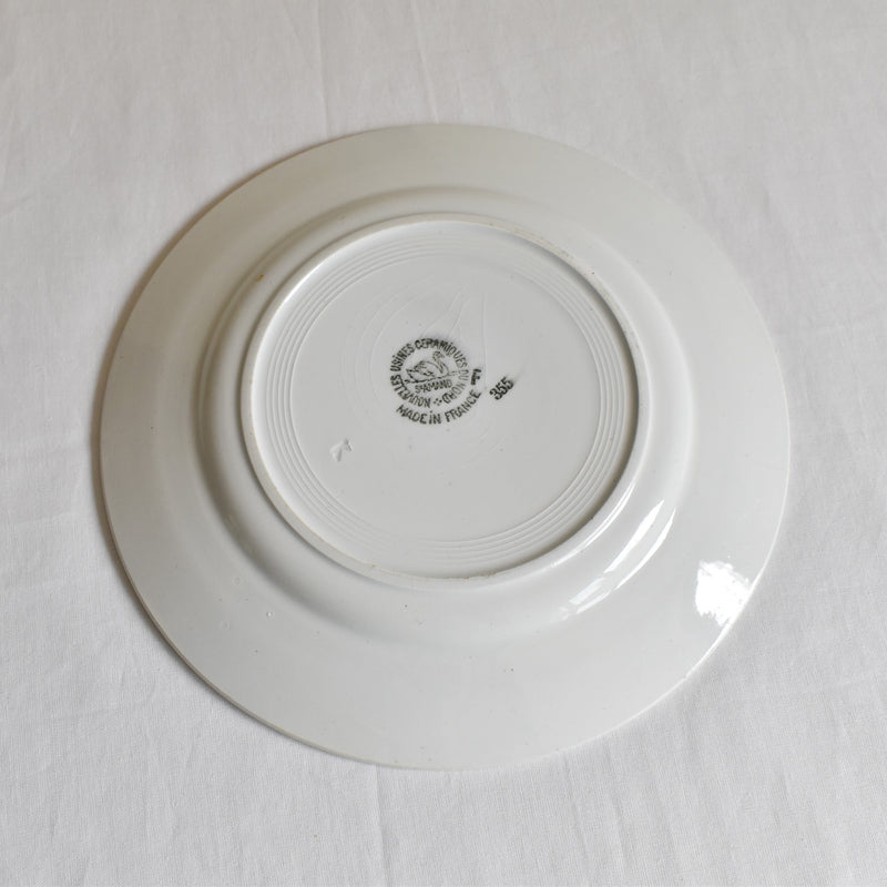 Vintage plate Saint Amand Guirlande Fleur C