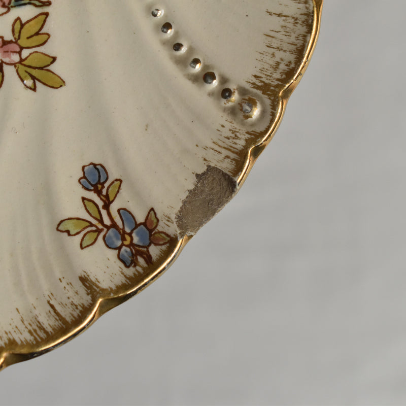 Antique Cup & Saucer U&C Sarreguemines Louis XV C