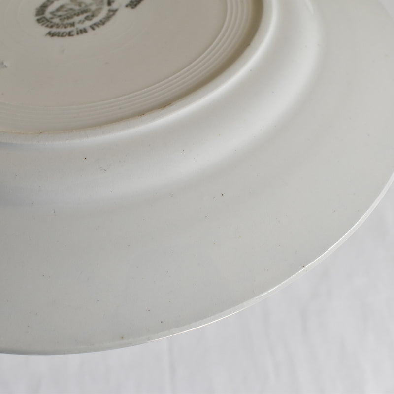 Vintage plate Saint Amand Guirlande Fleur C