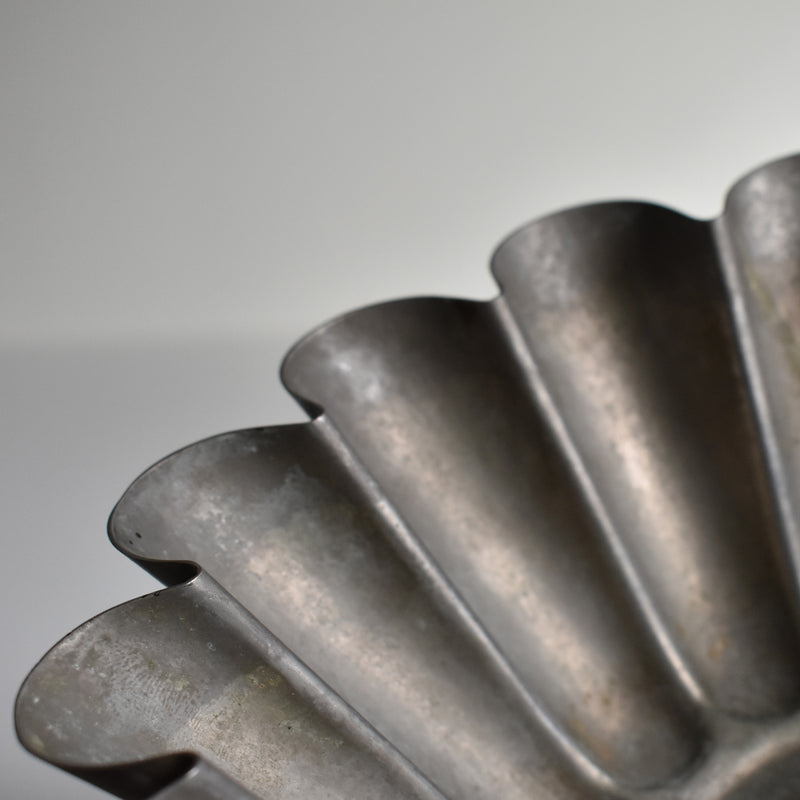 Antique Cake Pan, D "Nickel"