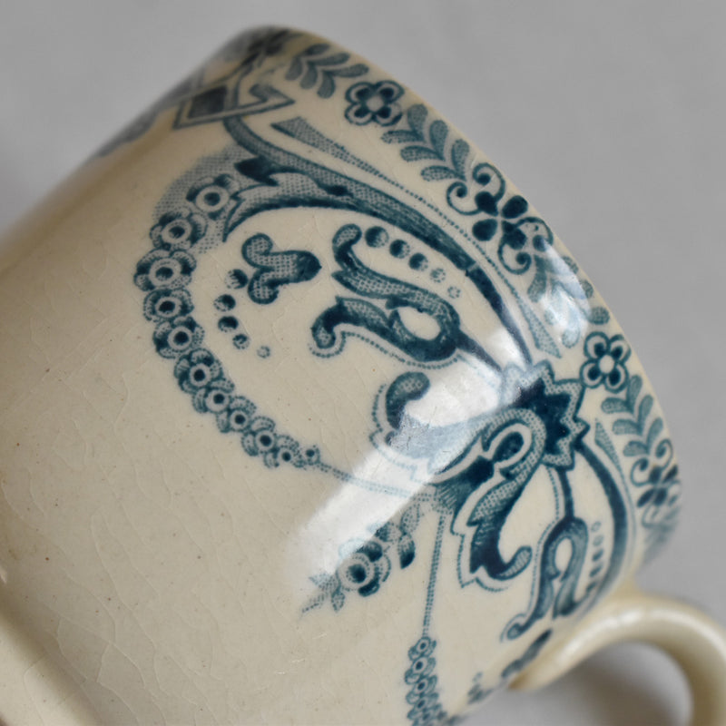 Antique Cup Au planteur de Caiffa Guirlande C