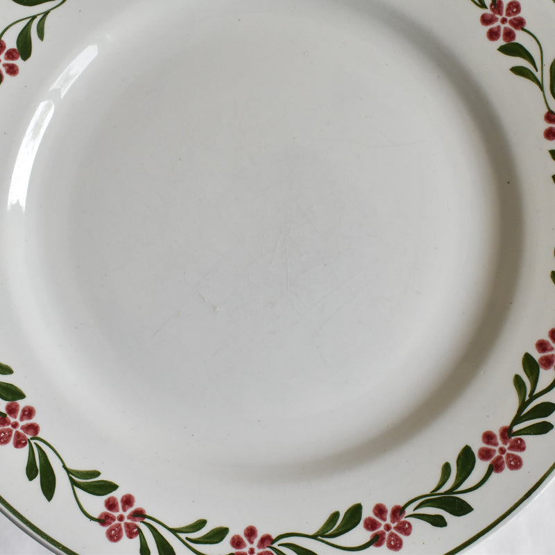 Vintage plate Saint Amand Guirlande Fleur C