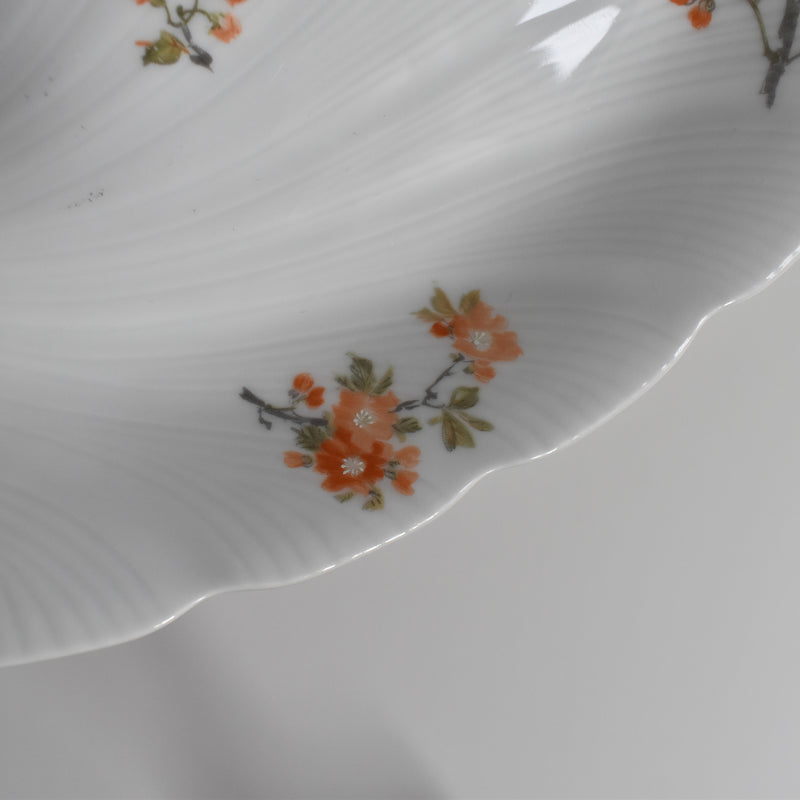 ヴィンテージラヴィエ LeClairリモージュ fleur orange B