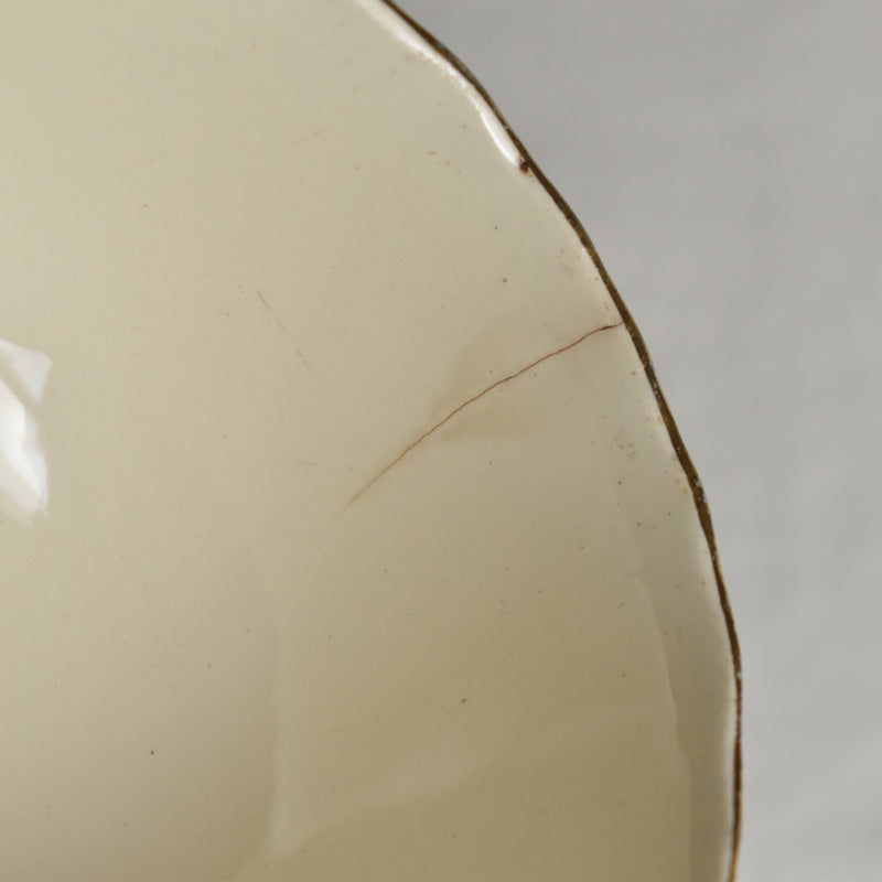 Antique Cup & Saucer U&C Sarreguemines Louis XV C