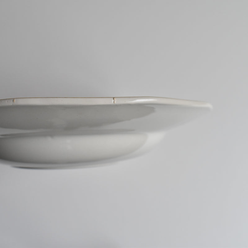 Vintage Deep Plate Digoin & Sarreguemines Fleurs de France B