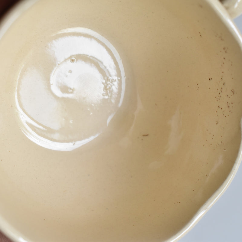 Vintage Teacup & Saucer, Floral Rim A
