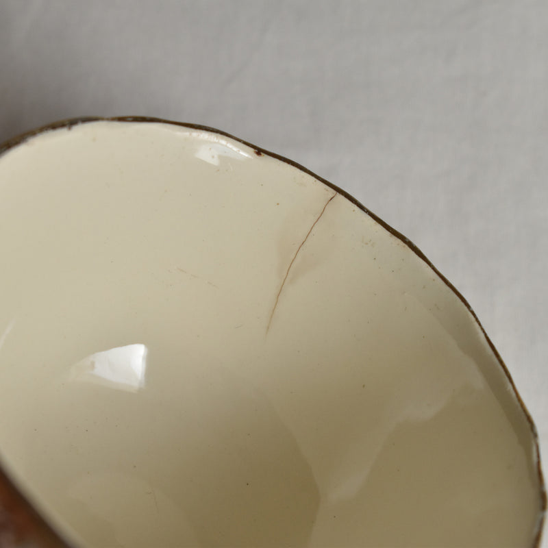 Antique Cup & Saucer U&C Sarreguemines Louis XV C