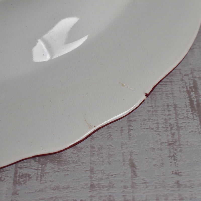 Vintage Deep Plate Salins Messidor E