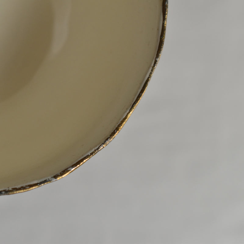 Antique Cup & Saucer U&C Sarreguemines Louis XV C