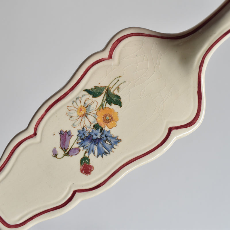 Vintage Cake Server, Digoin & Sarreguemines Agreste