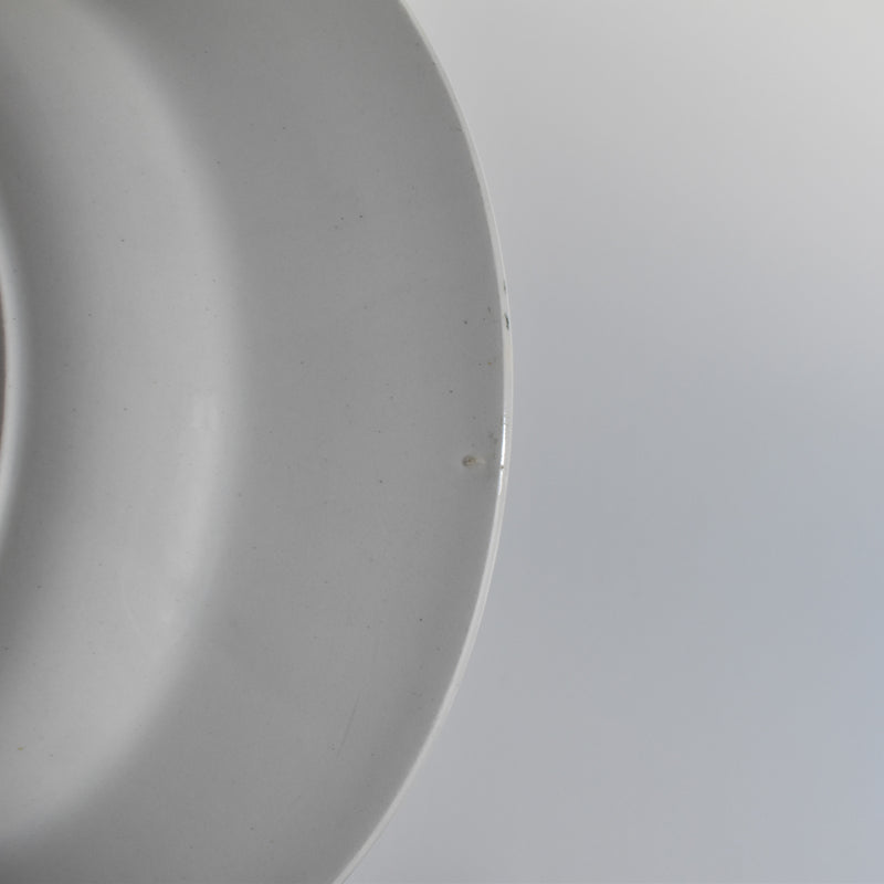 Antique Deep Plate, Gien Rivoli B