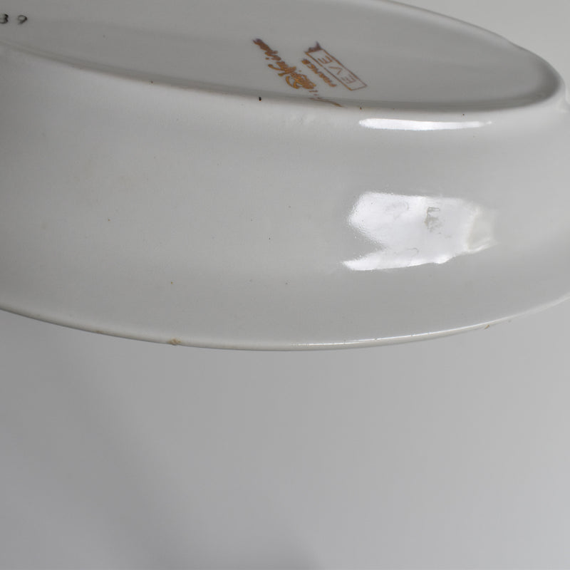 Vintage Digoin & Sarreguemines Gravy Boat, Eve B