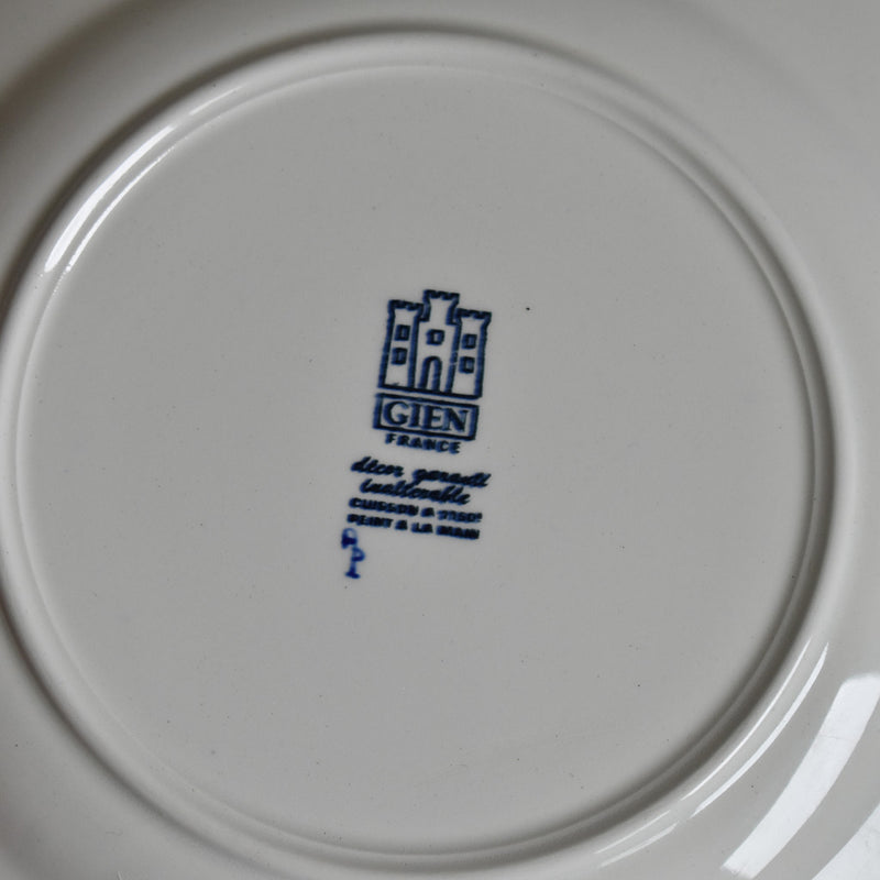 Vintage Plate Gien Cashemere